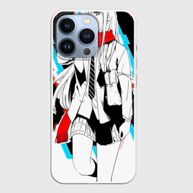 Чехол для iPhone 13 Pro с принтом two XX run в Екатеринбурге,  |  | 002 | 02 | darling in the franxx | zero two | zero two and hiro | любимый во франксе | милый во франксе | ноль два | франкс | хиро