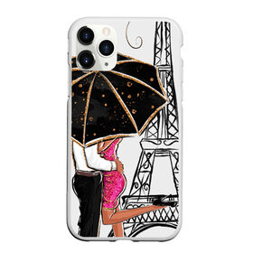 Чехол для iPhone 11 Pro Max матовый с принтом Хочу в Париж в Екатеринбурге, Силикон |  | tegunvteg | башня | любовь | путешествия