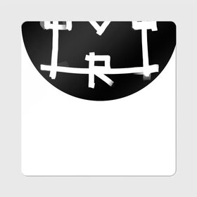 Магнит виниловый Квадрат с принтом arttaram в Екатеринбурге, полимерный материал с магнитным слоем | размер 9*9 см, закругленные углы | arttaram | logo | watermark | логотип | подпись