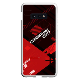 Чехол для Samsung S10E с принтом Cyberpunk 2077 в Екатеринбурге, Силикон | Область печати: задняя сторона чехла, без боковых панелей | 