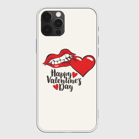 Чехол для iPhone 12 Pro Max с принтом Happy Valentines Day в Екатеринбурге, Силикон |  | 14 февраля | love | valentines day | амур | валентинка | вторая половинка | день всех влюбленных | купидон | любовь | отношения | подарок любви | поцелуй | праздник любви | романтика | свидание | сердечки