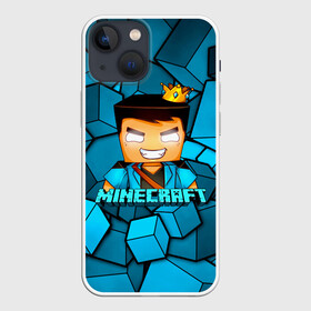 Чехол для iPhone 13 mini с принтом Minecraft в Екатеринбурге,  |  | minecraft | алекс | белый | блоки | ведьма | взрывчатка | визера | волк | гаст | добывать | дракон | зеленый куб | зомби | игра | крафт | крипер | кубики | лошадка | майн | майнкрафт | манкрафт | овечка | оцелот