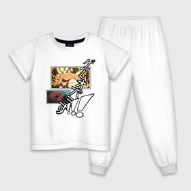 Детская пижама хлопок с принтом рак game over в Екатеринбурге, 100% хлопок |  брюки и футболка прямого кроя, без карманов, на брюках мягкая резинка на поясе и по низу штанин
 | Тематика изображения на принте: gaming | игры | клешни | рак | юмор | японский