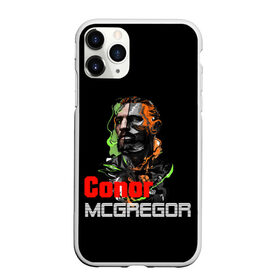 Чехол для iPhone 11 Pro матовый с принтом McGregor в Екатеринбурге, Силикон |  | Тематика изображения на принте: conor mcgregor | conor mcgregor lettering | fighter | ireland | irish flag | print conor mcgregor | ufc | ufc fighter | боец | боец ufc | ирландия | ирландский флаг | конор макгрегор | надпись конор макгрегор | принт конор макгрегор