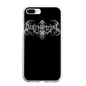 Чехол для iPhone 7Plus/8 Plus матовый с принтом Deathmetal в Екатеринбурге, Силикон | Область печати: задняя сторона чехла, без боковых панелей | Тематика изображения на принте: deathcore | deathmetal | metal | rock | teribal | дэткор | дэтметал | рок