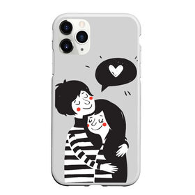Чехол для iPhone 11 Pro Max матовый с принтом Любовь в Екатеринбурге, Силикон |  | 14 февряля | amor | kiss | love | love you | my love | valentine | валентин | люблю | любовь | отношения | пара | поцелуй | я люблю