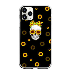 Чехол для iPhone 11 Pro Max матовый с принтом Череп и подсолнухи в Екатеринбурге, Силикон |  | глаза | металл | подсолнух | подсолнухи | прикол | с черепами | с черепом | скелет | солнце | череп | черепа | черепок | эмо
