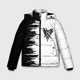 Зимняя куртка для мальчиков 3D с принтом Velial Squad, в Екатеринбурге, ткань верха — 100% полиэстер; подклад — 100% полиэстер, утеплитель — 100% полиэстер | длина ниже бедра, удлиненная спинка, воротник стойка и отстегивающийся капюшон. Есть боковые карманы с листочкой на кнопках, утяжки по низу изделия и внутренний карман на молнии. 

Предусмотрены светоотражающий принт на спинке, радужный светоотражающий элемент на пуллере молнии и на резинке для утяжки | music | rap | russian rap | velial squad | балаклава | белый | велиал сквад | известные личности | музыка | музыканты | певцы | российский музыкальный коллектив | русский рэп | рэп | хип хоп | хорроркор группа | чёрный