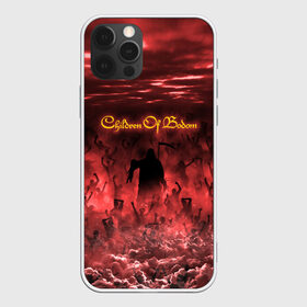 Чехол для iPhone 12 Pro Max с принтом Children of Bodom в Екатеринбурге, Силикон |  | cobhc | death | metal | дым | концерт | метал | рок | толпа