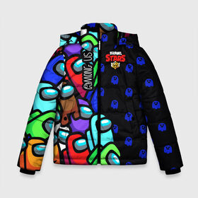 Зимняя куртка для мальчиков 3D с принтом Among Us + Brawl Stars в Екатеринбурге, ткань верха — 100% полиэстер; подклад — 100% полиэстер, утеплитель — 100% полиэстер | длина ниже бедра, удлиненная спинка, воротник стойка и отстегивающийся капюшон. Есть боковые карманы с листочкой на кнопках, утяжки по низу изделия и внутренний карман на молнии. 

Предусмотрены светоотражающий принт на спинке, радужный светоотражающий элемент на пуллере молнии и на резинке для утяжки | among us | brawl | brawl stars | crewmate | crow | game | impostor | leon | logo | red | stars | амонг ac | амонгас | бравл старс | бравлы | ворон | игра | игры | импостер | космонавт | космос | крюмейт | леон | лого | логотип