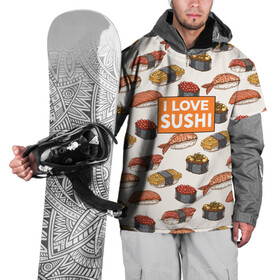 Накидка на куртку 3D с принтом I love sushi Я люблю суши в Екатеринбурге, 100% полиэстер |  | Тематика изображения на принте: japan | japanese | виды суши | гункан | гунканы | икра | красная икра | красная рыба | креветка | лосось | маки | нигири | омлет | паттерн | ролл | роллы | сашими | суси | узор | фастфуд | форель | футомаки