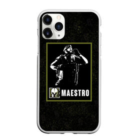 Чехол для iPhone 11 Pro Max матовый с принтом Maestro в Екатеринбурге, Силикон |  | maestro | r6s | rainbow six siege | маэстро | оперативник | персонаж