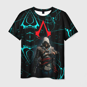 Мужская футболка 3D с принтом Assassin’s Creed в Екатеринбурге, 100% полиэфир | прямой крой, круглый вырез горловины, длина до линии бедер | action adventure | action rpg | creed | игра | мультиплатформенная | паркур | стелс