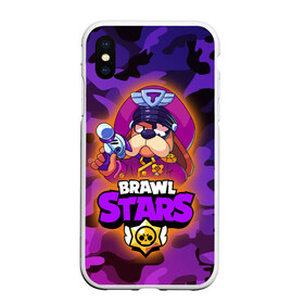 Чехол для iPhone XS Max матовый с принтом Генерал Гавс - Brawl Stars в Екатеринбурге, Силикон | Область печати: задняя сторона чехла, без боковых панелей | Тематика изображения на принте: brawl | brawler | brawlstars | chromatic | colonel | legendary | ruffs | supercell | боец | бравл | бравлер | бравлпасс | бравлстарс | бравлстарсигра | лега | легендарка | новый перс | перс бравл | суперселл | суперцел | хр