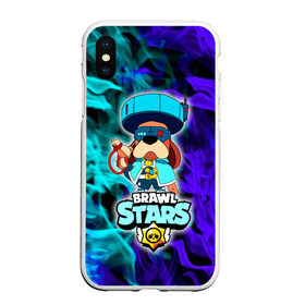 Чехол для iPhone XS Max матовый с принтом Brawl Stars Ronin Ruffs в Екатеринбурге, Силикон | Область печати: задняя сторона чехла, без боковых панелей | Тематика изображения на принте: brawl stars | colonel ruffs | logo | ronin ruffs | ruffs | бравл старс | бравлер | генерал гавс | генерал руфф | логотипы игр | персонажи игр | раффс | руфус | руффс | собака