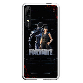 Чехол для Honor P Smart Z с принтом Fortnite - Terminator в Екатеринбурге, Силикон | Область печати: задняя сторона чехла, без боковых панелей | Тематика изображения на принте: chapter 2 | fortnite | fortnite 3 | fortnite terminator | sarah connor and terminator 800 | t 800 | t 800 fortnite | сара коннор | скин t 800 | скин терминатора | терминатор | терминатор т 800 | фортнайт | фортнайт глава 2 | фортнайт тер