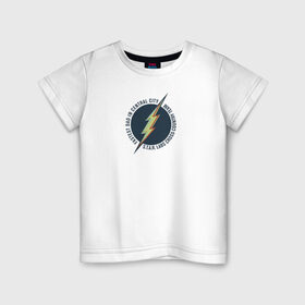 Детская футболка хлопок с принтом Flash в Екатеринбурге, 100% хлопок | круглый вырез горловины, полуприлегающий силуэт, длина до линии бедер | 23 февраля | flash | vdkimel | день защитника отечества | флэш