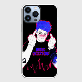 Чехол для iPhone 13 Pro Max с принтом OniixxOneMur в Екатеринбурге,  |  | art | music | neon | oniixxone | tatoo