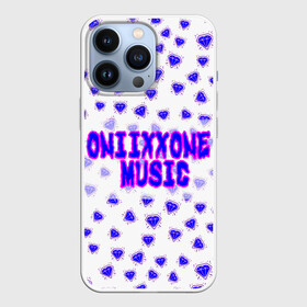 Чехол для iPhone 13 Pro с принтом OniixxOneMusic1 в Екатеринбурге,  |  | Тематика изображения на принте: almas | music | neon | oniixxone | text