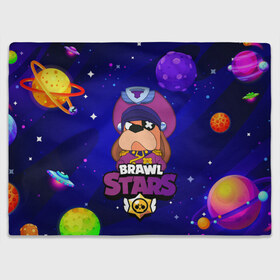 Плед 3D с принтом Brawl Stars - Генерал Гавс в Екатеринбурге, 100% полиэстер | закругленные углы, все края обработаны. Ткань не мнется и не растягивается | 2020 | 2021 | brawl | colonel | dog | leon | ruffus | space | stars | бравл | браво | гавс | генерал | корабль | космический | космос | леон | лион | новые | новый | персонаж | персонажи | пес | планеты | собака | страс