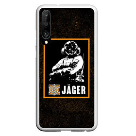 Чехол для Honor P30 с принтом Jager в Екатеринбурге, Силикон | Область печати: задняя сторона чехла, без боковых панелей | jager | r6s | rainbow six siege | оперативник | персонаж | ягер