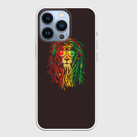 Чехол для iPhone 13 Pro с принтом Bob lion в Екатеринбурге,  |  | bob_marley | dreadlocks | hippie | jamaica | lion | reggae | боб марли | дреды | регги | хиппи | ямайка