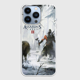 Чехол для iPhone 13 Pro с принтом Assassin’s Creed 3 в Екатеринбурге,  |  | black flag | brotherhood | chronicles | creed | game | origins | revelations | rogue | syndicate | unity | альтаир | ассасин | игры | кинжал | пираты