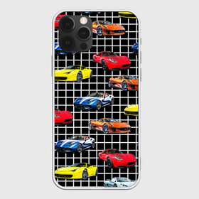 Чехол для iPhone 12 Pro Max с принтом Гоночные тачки в Екатеринбурге, Силикон |  | adrenalin | auto | boy | car | machine | racing | speed | speed racer | sport | sport car | автомобили | адреналин | водитель | гонки | гоночные | гонщик | клетка | клетчатый | мальчикам | машины | мужчинам | пацанские | скорость