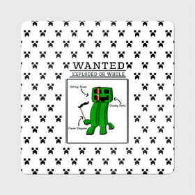 Магнит виниловый Квадрат с принтом Minecraft в Екатеринбурге, полимерный материал с магнитным слоем | размер 9*9 см, закругленные углы | minecraft | алекс | белый | блоки | ведьма | взрывчатка | визера | волк | гаст | добывать | дракон | зеленый куб | зомби | игра | крафт | крипер | кубики | лошадка | майн | майнкрафт | манкрафт | овечка | оцелот