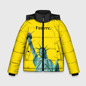 Зимняя куртка для мальчиков 3D с принтом New стиль Fumrre в Екатеринбурге, ткань верха — 100% полиэстер; подклад — 100% полиэстер, утеплитель — 100% полиэстер | длина ниже бедра, удлиненная спинка, воротник стойка и отстегивающийся капюшон. Есть боковые карманы с листочкой на кнопках, утяжки по низу изделия и внутренний карман на молнии. 

Предусмотрены светоотражающий принт на спинке, радужный светоотражающий элемент на пуллере молнии и на резинке для утяжки | fashion | fire | game | hip hop | rap | street style | top | игра | мода | огонь | рэп | топ | уличный стиль | хип хоп