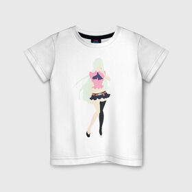Детская футболка хлопок с принтом Элизабет в Екатеринбурге, 100% хлопок | круглый вырез горловины, полуприлегающий силуэт, длина до линии бедер | anime | the seven deadly sins | аниме | богиня | мультик | стигма | элизабет