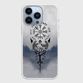 Чехол для iPhone 13 Pro с принтом русь в Екатеринбурге,  |  | Тематика изображения на принте: ethnic | folk | runes | slav | викинги | вороны | руны | русь | скандинавия | славяне | фолк | фольклор | этника | этно | язычество