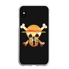 Чехол для iPhone XS Max матовый с принтом One piece в Екатеринбурге, Силикон | Область печати: задняя сторона чехла, без боковых панелей | Тематика изображения на принте: anime | one piece | аниме | анимэ | большой куш | ван пис | король пиратов | луффи | пират | пираты | пираты соломенной шляпы | рыжий шанкс | эйтиро одо