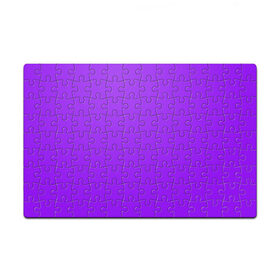 Пазл магнитный 126 элементов с принтом Фиолетовый в Екатеринбурге, полимерный материал с магнитным слоем | 126 деталей, размер изделия —  180*270 мм | Тематика изображения на принте: geometry | neon | purple | texture | один тон | однотон | текстура | фиолетовый