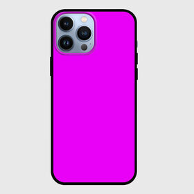 Чехол для iPhone 13 Pro Max с принтом Маджента (без рисунка) в Екатеринбурге,  |  | маджента | однотонный | пурпурный | розовый | фиолетовый | фуксия | цвет