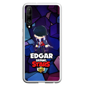 Чехол для Honor P30 с принтом BRAWL STARS EDGAR в Екатеринбурге, Силикон | Область печати: задняя сторона чехла, без боковых панелей | 8 bit | brawl stars | byron | colette | crow | edgar | gale | leon | max | mr.p | sally leon | shark | virus 8 bit | werewolf leon | акула | байрон | берли | бравл старс | ворон | коллет | макс | оборотень | эдгар