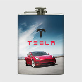 Фляга с принтом Tesla Model 3 в Екатеринбурге, металлический корпус | емкость 0,22 л, размер 125 х 94 мм. Виниловая наклейка запечатывается полностью | Тематика изображения на принте: 3 | america | auto | car | electric | elon | model | motors | musk | tesla | usa | vehicle | авто | америка | илон | маск | модель | сша | тесла | электромобиль