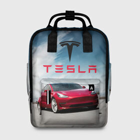 Женский рюкзак 3D с принтом Tesla Model 3 в Екатеринбурге, 100% полиэстер | лямки с регулируемой длиной, сверху ручки, чтобы рюкзак нести как сумку. Основное отделение закрывается на молнию, как и внешний карман. Внутри два дополнительных кармана, один из которых закрывается на молнию. По бокам два дополнительных кармашка, куда поместится маленькая бутылочка
 | 3 | america | auto | car | electric | elon | model | motors | musk | tesla | usa | vehicle | авто | америка | илон | маск | модель | сша | тесла | электромобиль