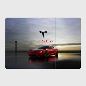 Магнитный плакат 3Х2 с принтом Tesla Roadster в Екатеринбурге, Полимерный материал с магнитным слоем | 6 деталей размером 9*9 см | america | auto | car | electric | elon | motors | musk | roadster | tesla | usa | vehicle | авто | америка | илон | маск | модель | сша | тесла | электромобиль