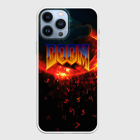 Чехол для iPhone 13 Pro Max с принтом DOOM MARS в Екатеринбурге,  |  | doom | doom eternal | game | tegunvteg | демоны | дум | думгай | игры | марс | планета