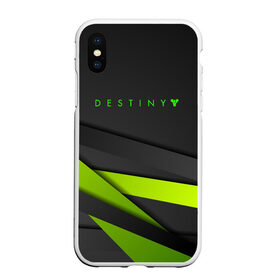 Чехол для iPhone XS Max матовый с принтом DESTINY / ДЕСТИНИ в Екатеринбурге, Силикон | Область печати: задняя сторона чехла, без боковых панелей | Тематика изображения на принте: action | destiny | destiny 2 | fantasy | game | hunter | online | tegunvteg | titan | traveller | warlock | игры | космос | шутер