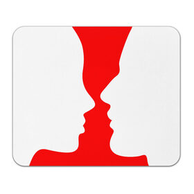 Коврик для мышки прямоугольный с принтом Перед поцелуем в Екатеринбурге, натуральный каучук | размер 230 х 185 мм; запечатка лицевой стороны | 14 февраля | kiss | love | влюбленные лица | любовь | поцелуй