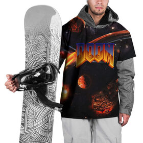 Накидка на куртку 3D с принтом DOOM / ДУМ (S) в Екатеринбурге, 100% полиэстер |  | Тематика изображения на принте: doom | doom eternal | game | tegunvteg | демоны | дум | игры | марс