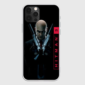 Чехол для iPhone 12 Pro Max с принтом Hitman3 | Agent 47 в Екатеринбурге, Силикон |  | 47 | hitman 3 | iq interactive | killer | pc | агент 47 | хитман