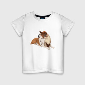 Детская футболка хлопок с принтом Смотреть в одном направлении в Екатеринбурге, 100% хлопок | круглый вырез горловины, полуприлегающий силуэт, длина до линии бедер | для него | для нее | ковбой. | любовь | путешествия | собаки | счастье