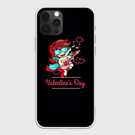 Чехол для iPhone 12 Pro Max с принтом Valentines Day в Екатеринбурге, Силикон |  | Тематика изображения на принте: angel | cupid | day | happy | heart | love | rose | valentine | valentines | ангел | валентин | валентина | валентинка | день | купидон | любовь | святого | святой | сердце