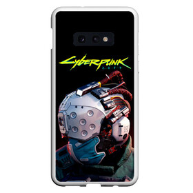 Чехол для Samsung S10E с принтом Cyberpunk 2077 в Екатеринбурге, Силикон | Область печати: задняя сторона чехла, без боковых панелей | cyberpunk 2077 | hacker | maelstrom | militech | quadra | samurai | sci fi | technology | trauma team | v | будущее | игра | иероглифы | киану ривз | кибер | киберпанк | киборг | киборги | корпорация | лого | милитек | панк | роботы | самурай | т