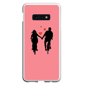 Чехол для Samsung S10E с принтом True Love в Екатеринбурге, Силикон | Область печати: задняя сторона чехла, без боковых панелей | Тематика изображения на принте: angel | cupid | day | happy | heart | love | rose | valentine | valentines | ангел | валентин | валентина | валентинка | день | купидон | любовь | святого | святой | сердце