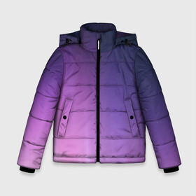 Зимняя куртка для мальчиков 3D с принтом северное сияние фиолетовый в Екатеринбурге, ткань верха — 100% полиэстер; подклад — 100% полиэстер, утеплитель — 100% полиэстер | длина ниже бедра, удлиненная спинка, воротник стойка и отстегивающийся капюшон. Есть боковые карманы с листочкой на кнопках, утяжки по низу изделия и внутренний карман на молнии. 

Предусмотрены светоотражающий принт на спинке, радужный светоотражающий элемент на пуллере молнии и на резинке для утяжки | Тематика изображения на принте: градиент | звезды | космос | небо | ночь | природа | пурпурный | север | северное сияние | сиреневый | фиолетовый
