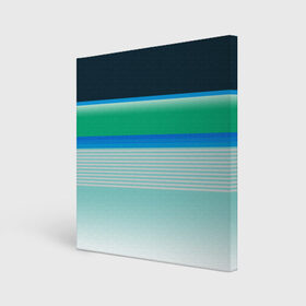 Холст квадратный с принтом Sea color в Екатеринбурге, 100% ПВХ |  | Тематика изображения на принте: green | line | lines | sea | sea color | wave | зеленый | море | морской цвет